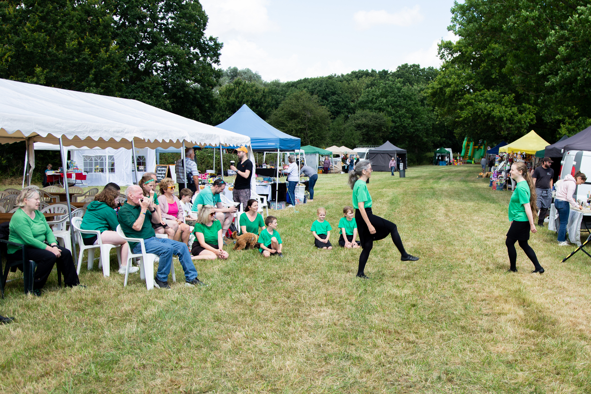 Irish dancing demonstrations from the Maureen Corr Irish Dancers